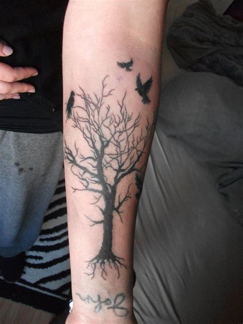 dead tree tattoo|poison tree tattoo meaning.